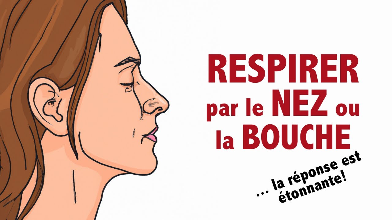 Doit-on respirer par le NEZ ou par la BOUCHE? La réponse est étonnante.
