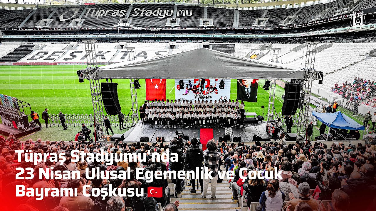 Tüpraş Stadyumu'nda 23 Nisan Ulusal Egemenlik ve Çocuk Bayramı Coşkusu 🇹🇷