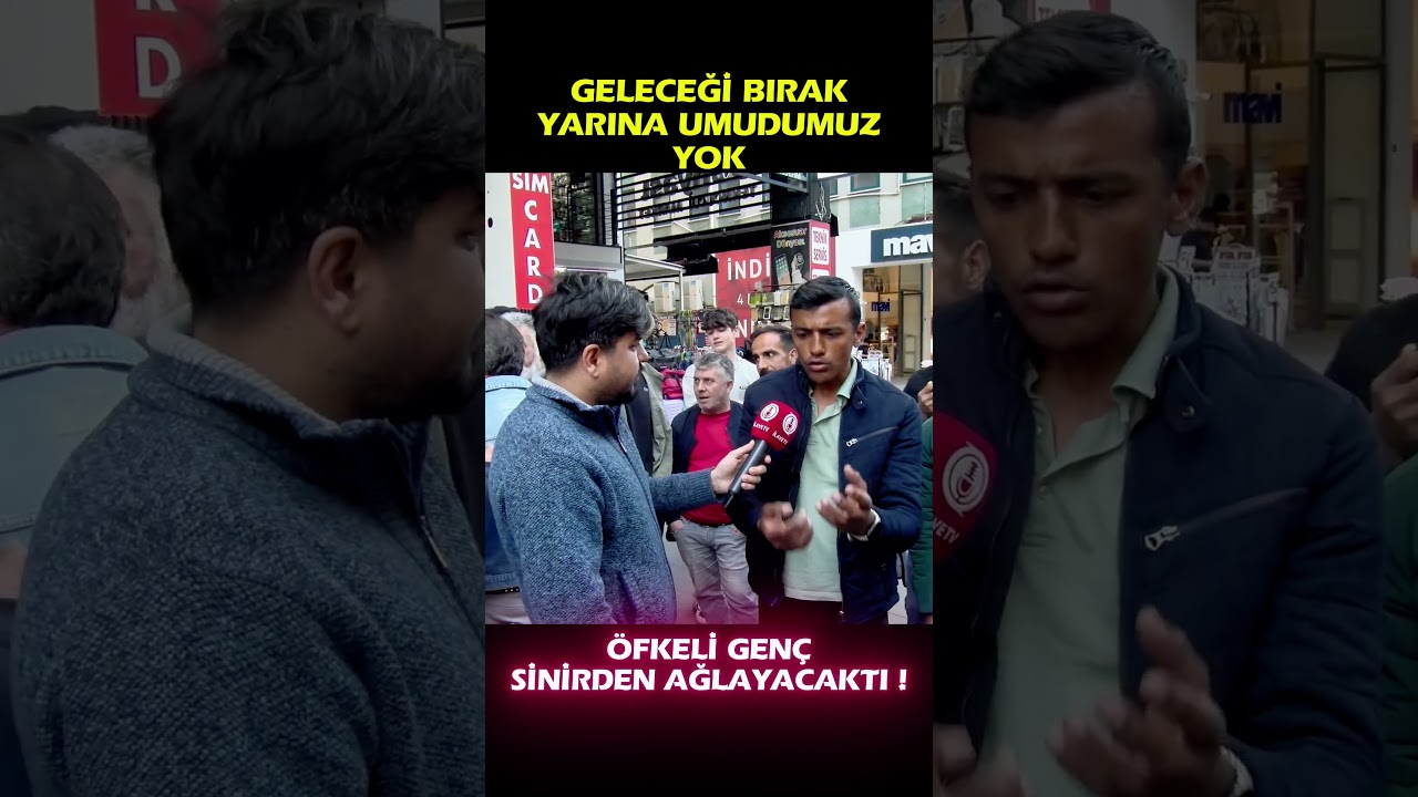 Sinirden Ağlayacaktı ! &Ouml;fkeli gen&ccedil; &ouml;yle bir konuştu ki #shortvideo