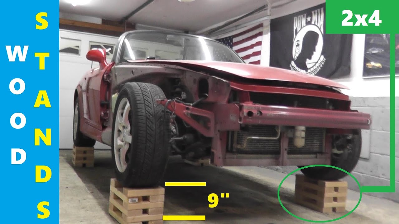 How To Build Custom Wood Stands Or Wood Auto Cribs (At Home)