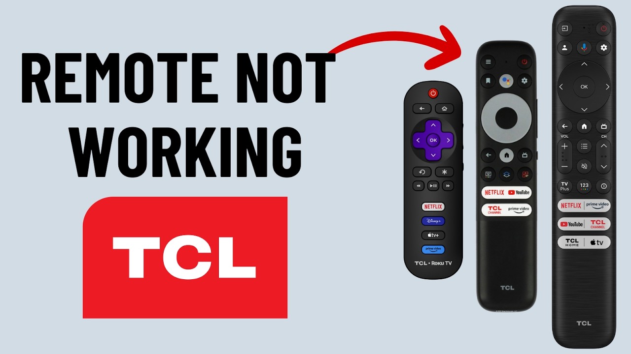 Fix TCL TV Remote Not Working With New Batteries (in 1 Minute)