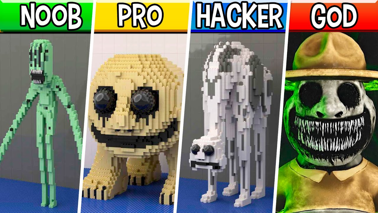 LEGO ALL Characters in ZOONOMALY (Collection №7) : Noob, Pro, HACKER! / (ZOONOMALY)