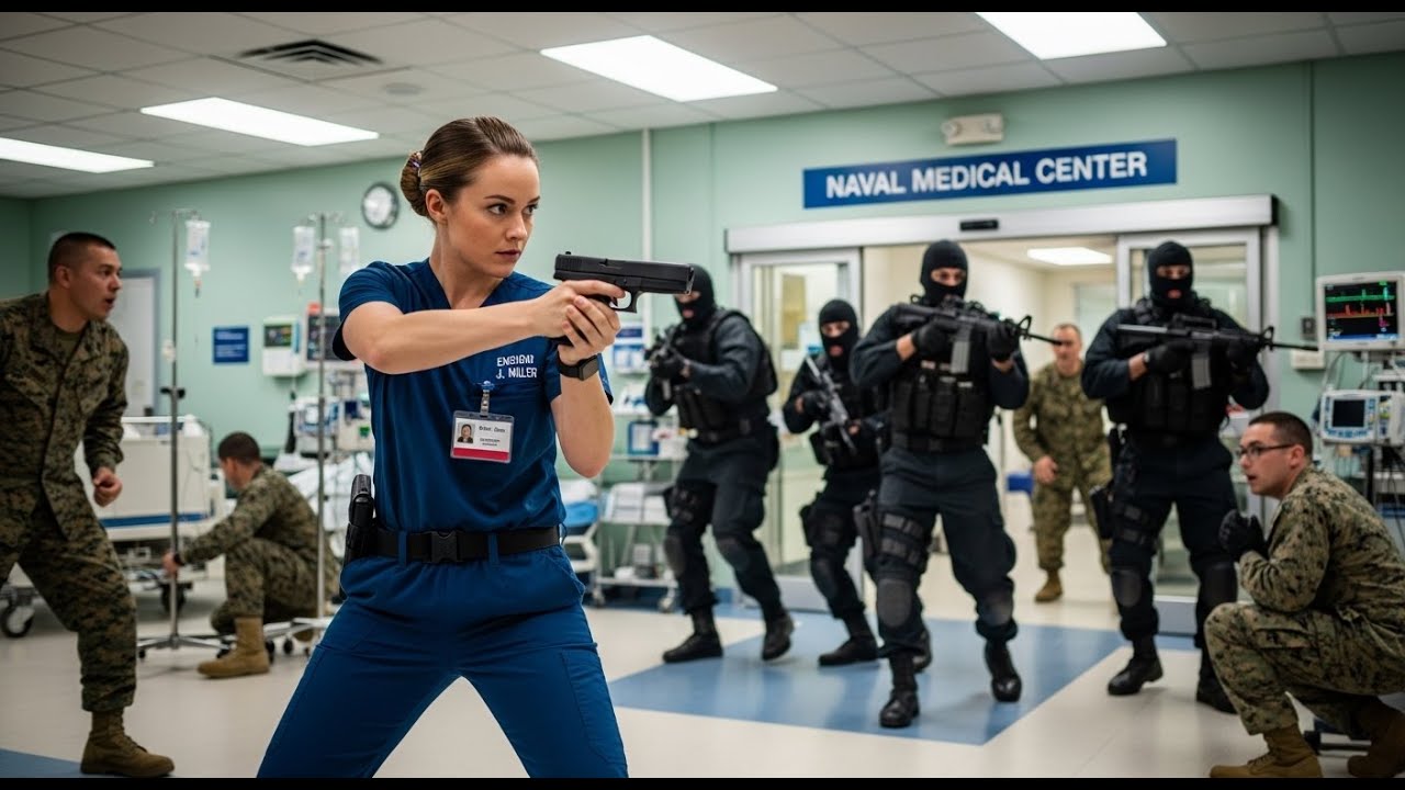 Marine Didn’t Realize the Rookie Nurse Was a Navy SEAL Until Armed Men Stormed the Military Hospital