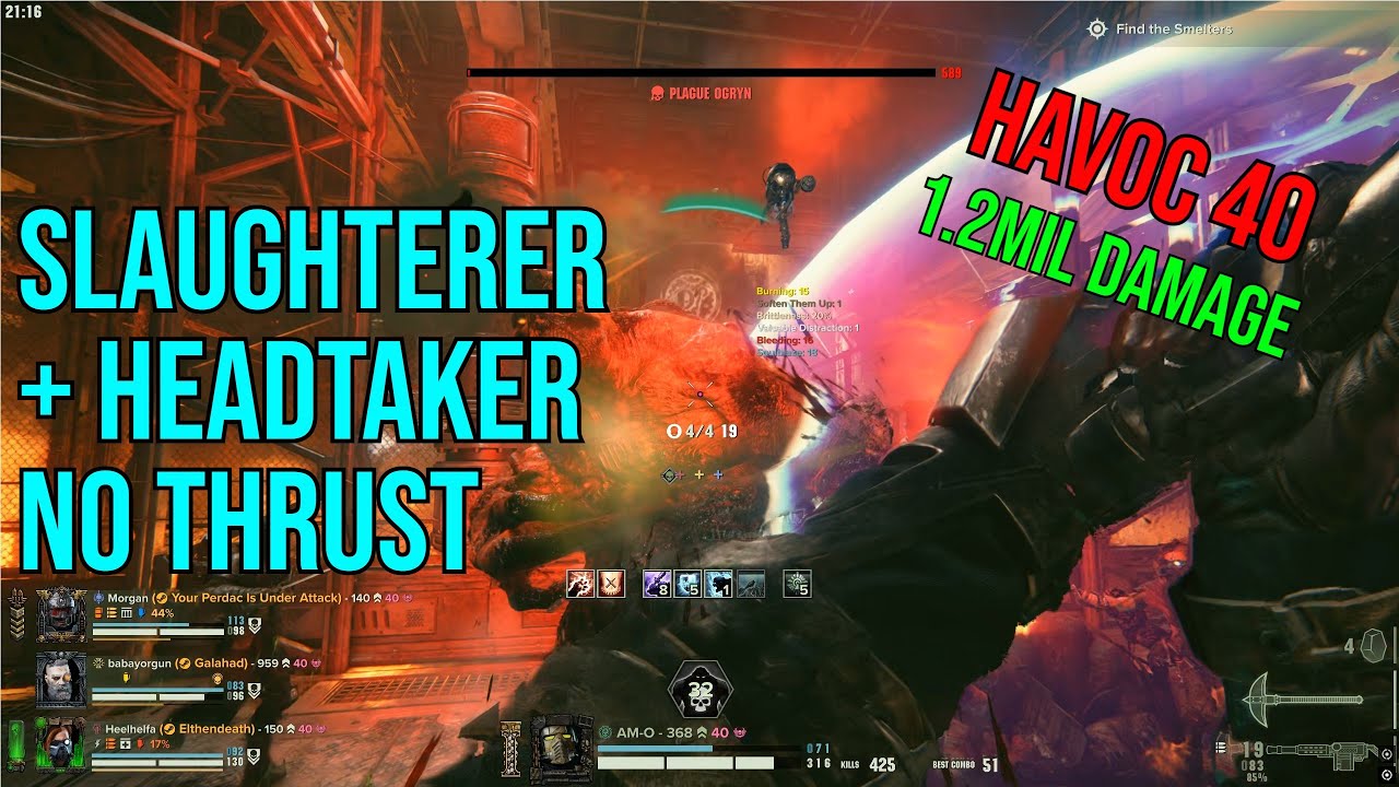 Light Spam Boss Damage Branx | Darktide | Havoc 40 | Ogryn
