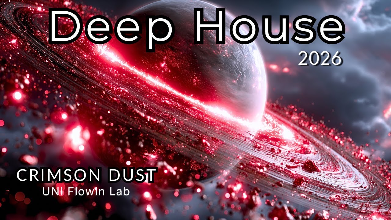 Deep House Mix 2026 🪐 Космические биты для глубокого погружения ー Crimson Dust ✨