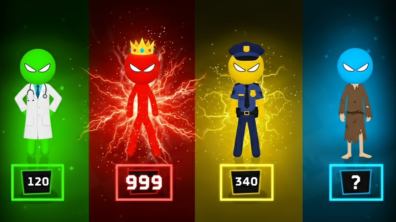 Stickman Party - Tournament Mode 1234 Player Random | Gameplay Walkthrough Part 120 MiniGame