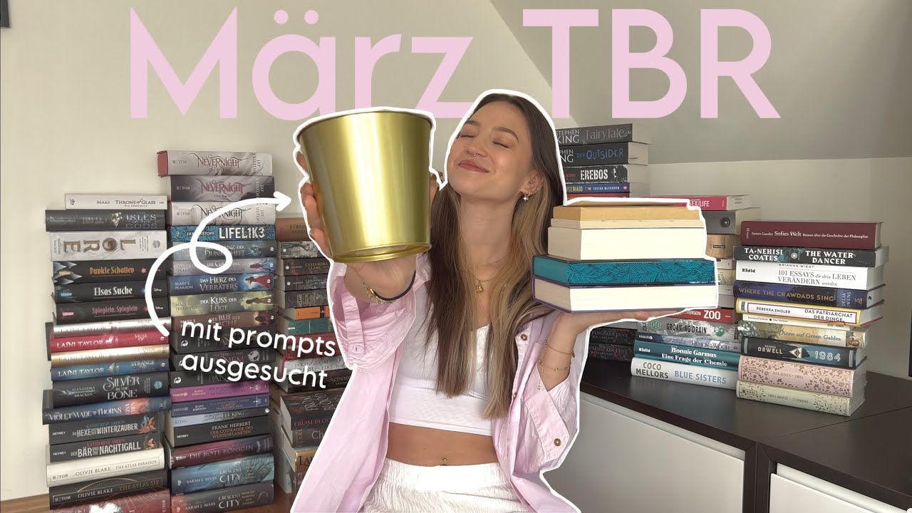 TBR jar entscheidet, welche Bücher ich im März lese! 👀💗✨