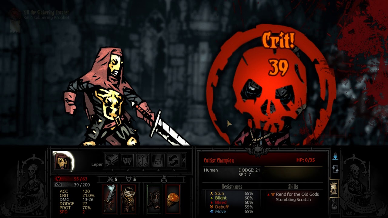 문둥맨으로 혈월 챔피언 예언자 솔플 / SOLO Leper vs Prophet