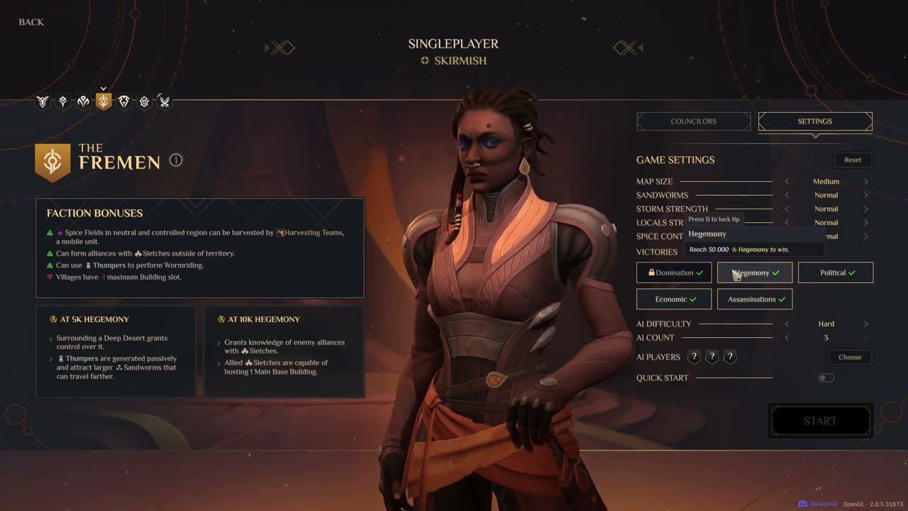 Dune spice wars - Hegemony ve Genişleme (Türkçe Rehber-4)
