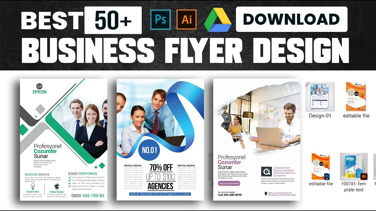 50+ Best Business Flyer Design PSD Templates Bundle Free Download business | flyer in photoshop