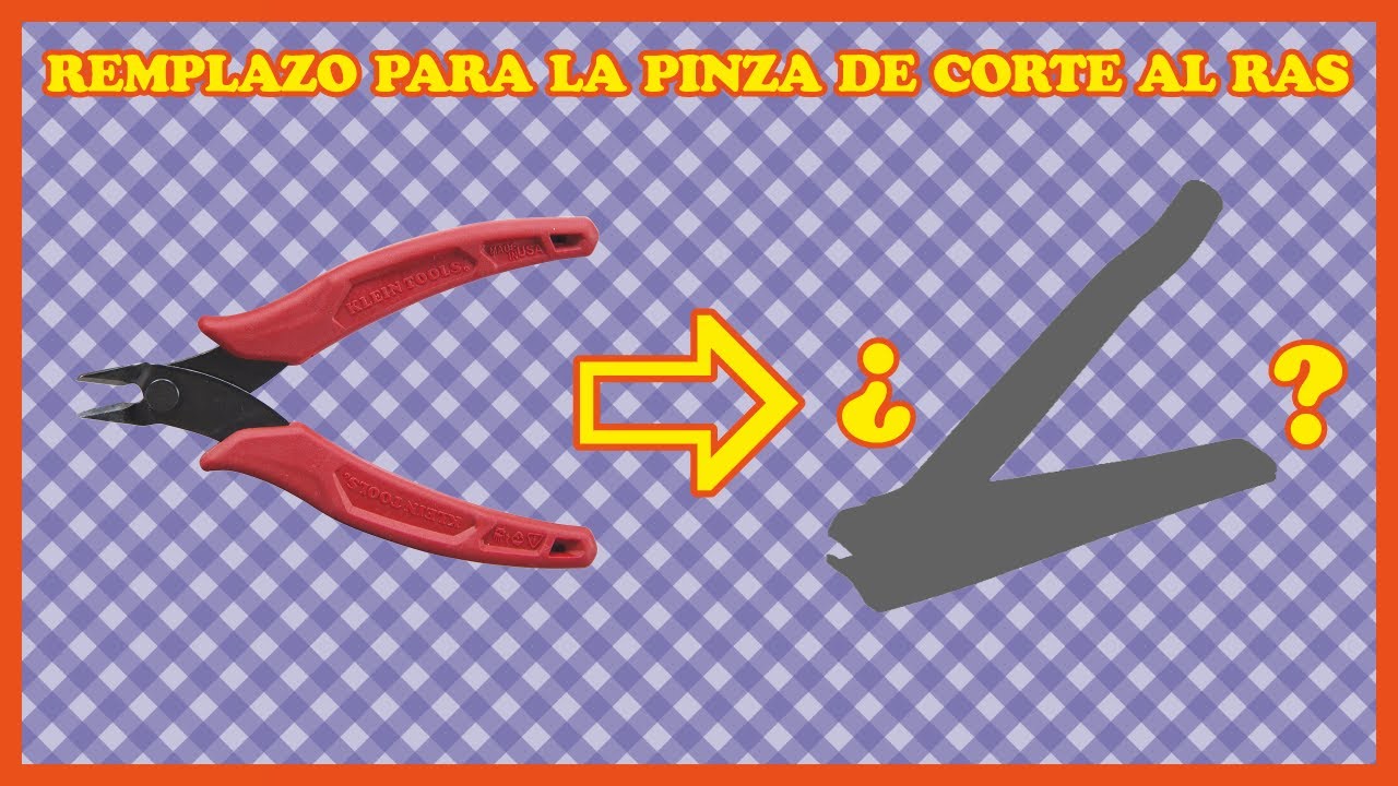 Remplazo para la pinza o alicate de corte al ras!🤯💯🙌🏻👏🏻🎉💪🏻