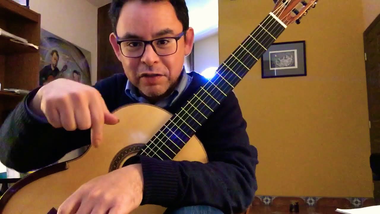 Recuerdos de la Alhambra Separaci&oacute;n de Voces Clase de Guitarra Rafael Elizondo