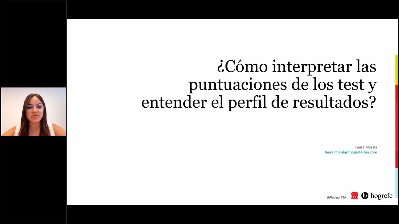 ¿Cómo interpretar las puntuaciones de los test y entender el perfil de resultados?