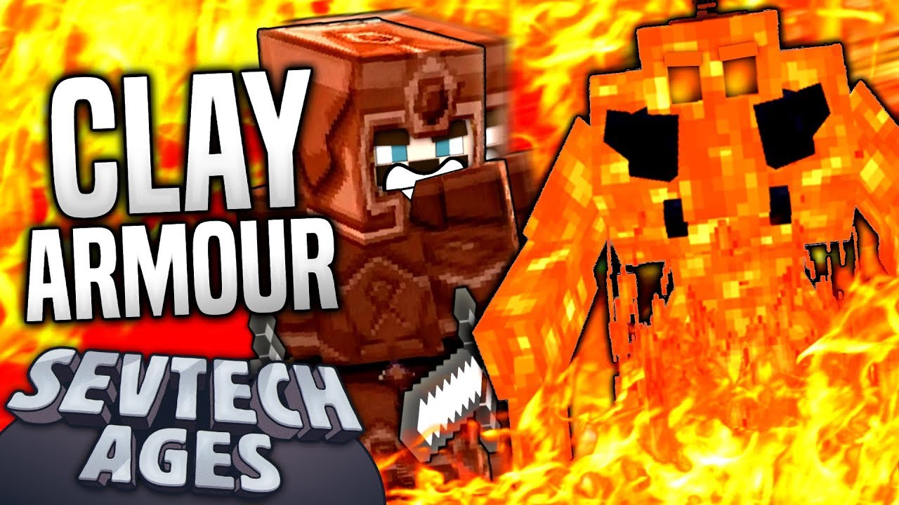 Minecraft - CLAY ARMOUR - SevTech Ages #26
