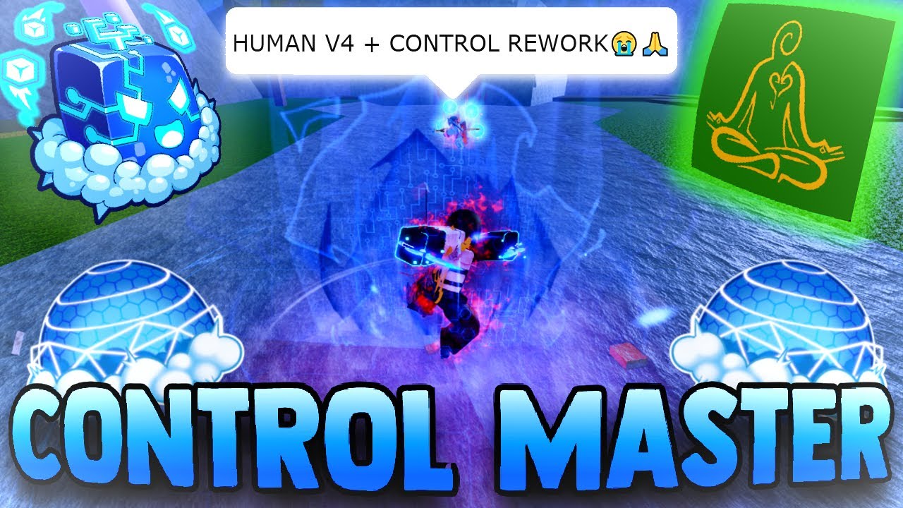 *НОВАЯ* ПЕРЕРАБОТАННАЯ СБОРКА CONTROL + HUMAN V4 наносит БЕСКОНЕЧНЫЙ УРОН в PVP💀🌐...(Blox Fruits)