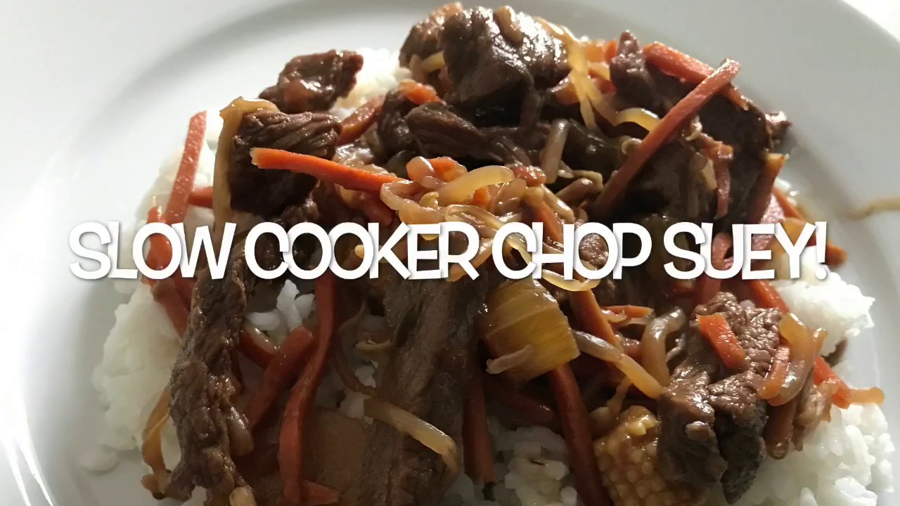 Slow Cooker Chop Suey
