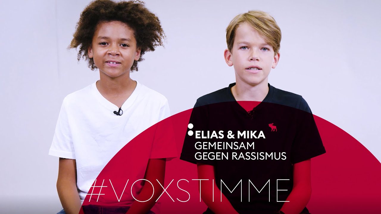 Elias & Mika &ndash; Gemeinsam gegen Rassismus | #VOXSTIMME