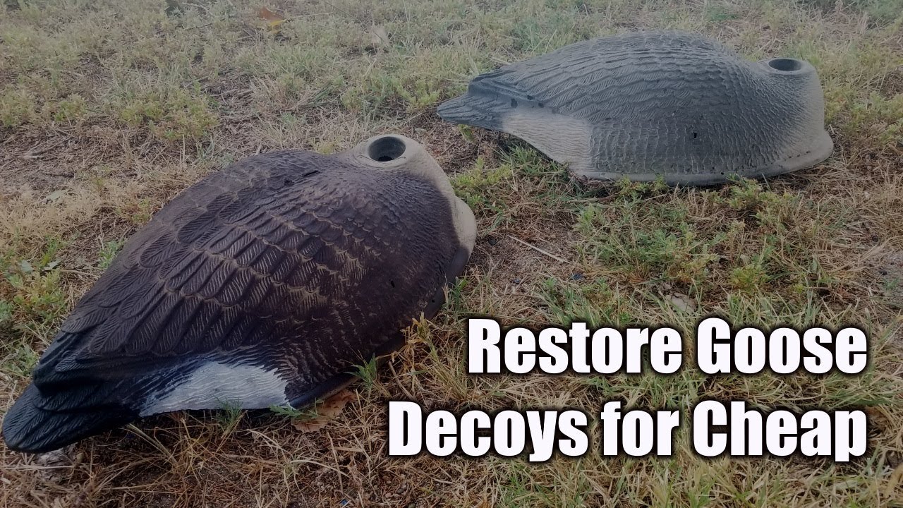 CHEAP and EASY Goose Decoy Restoration | Hunting Boot Camp