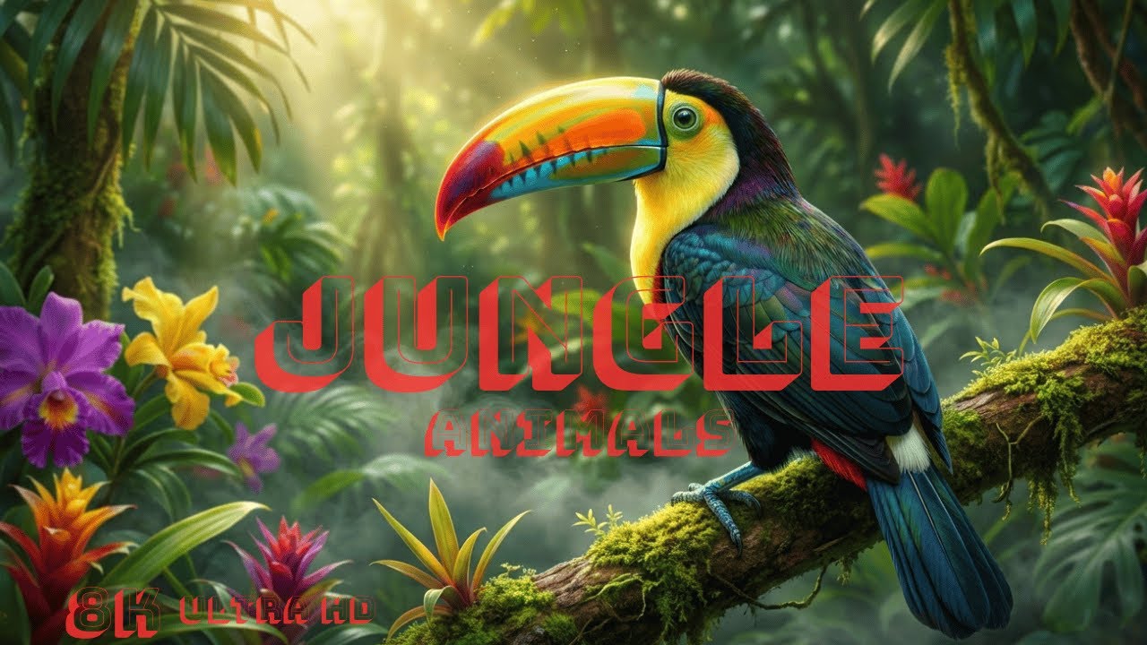 8K Wildlife Experience – Wild Animals in Their Natural Habitat