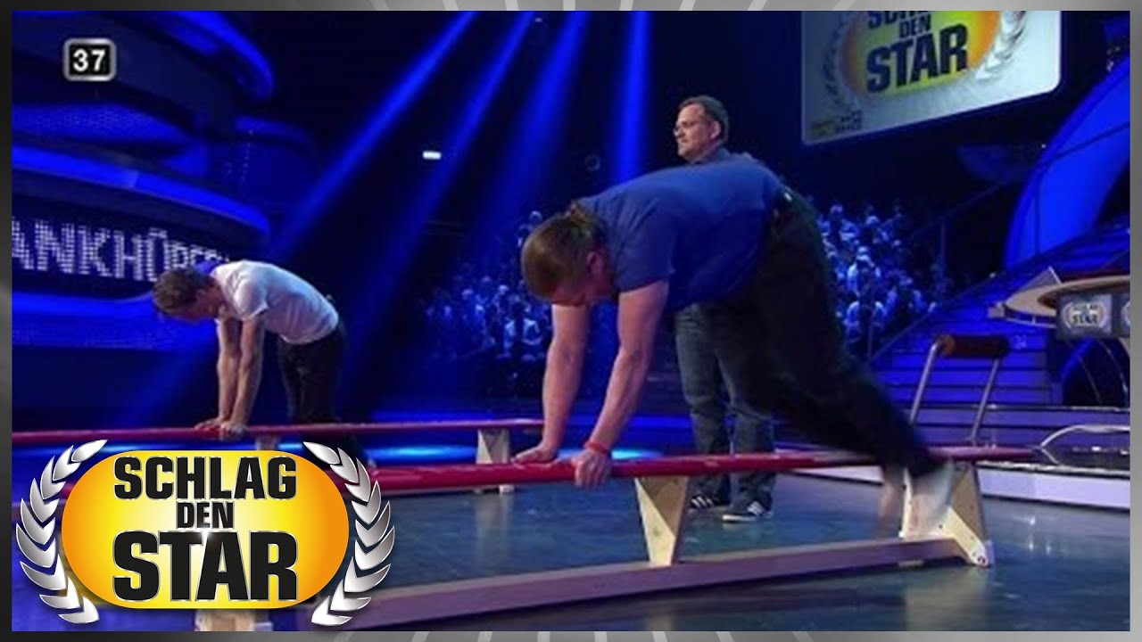 Bankhüpfen | Joey Kelly vs. Alexander Klaws | Spiel 1 | Schlag den Star