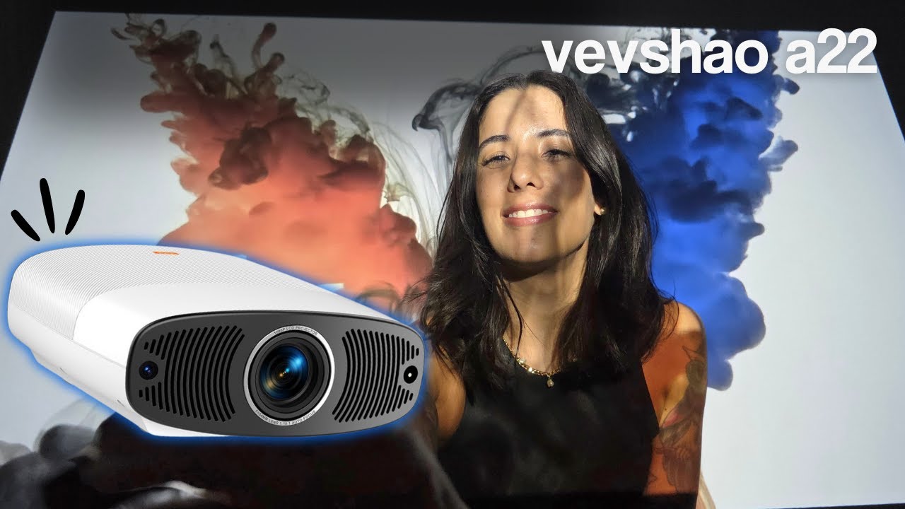 PROJETOR 1080p de R$ 1.200: primeiras impressões  | VEVSHAO A22