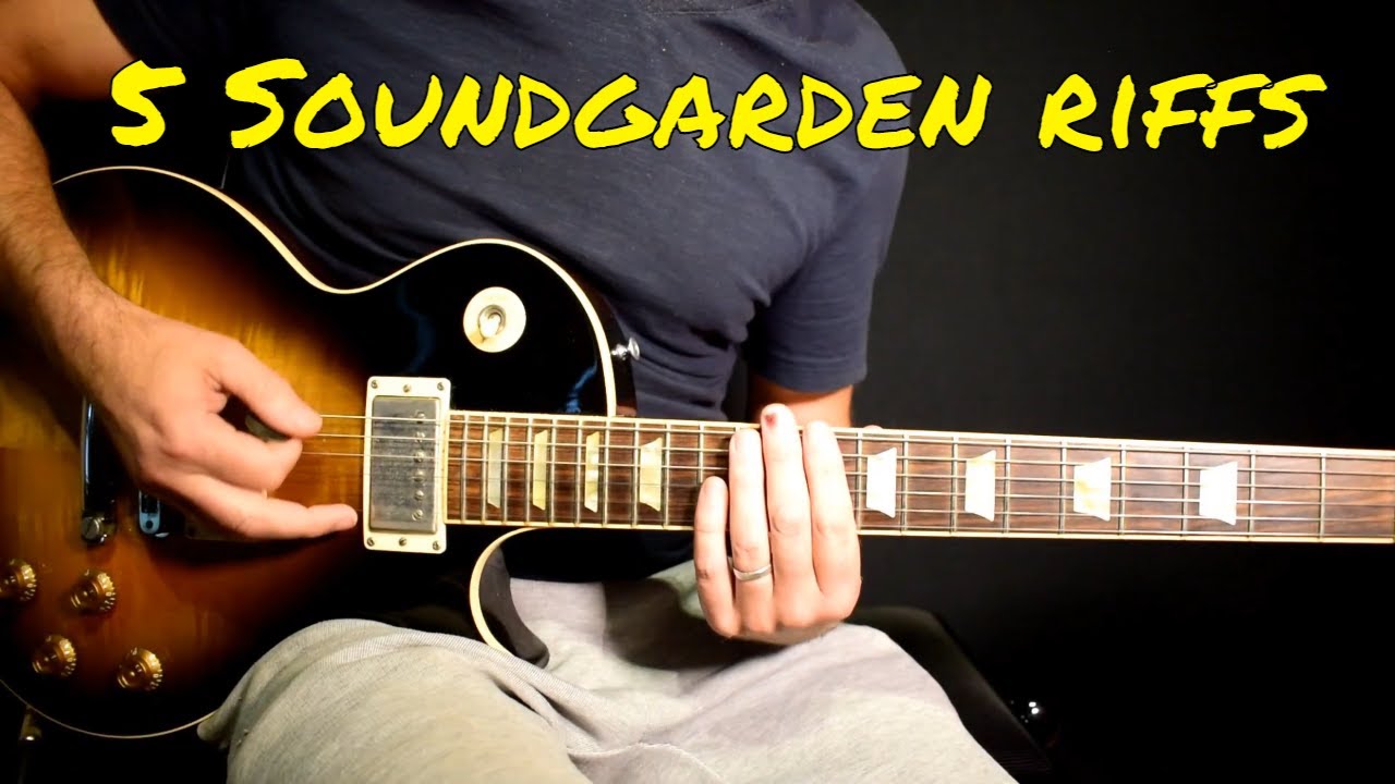 5 Great Soundgarden riffs