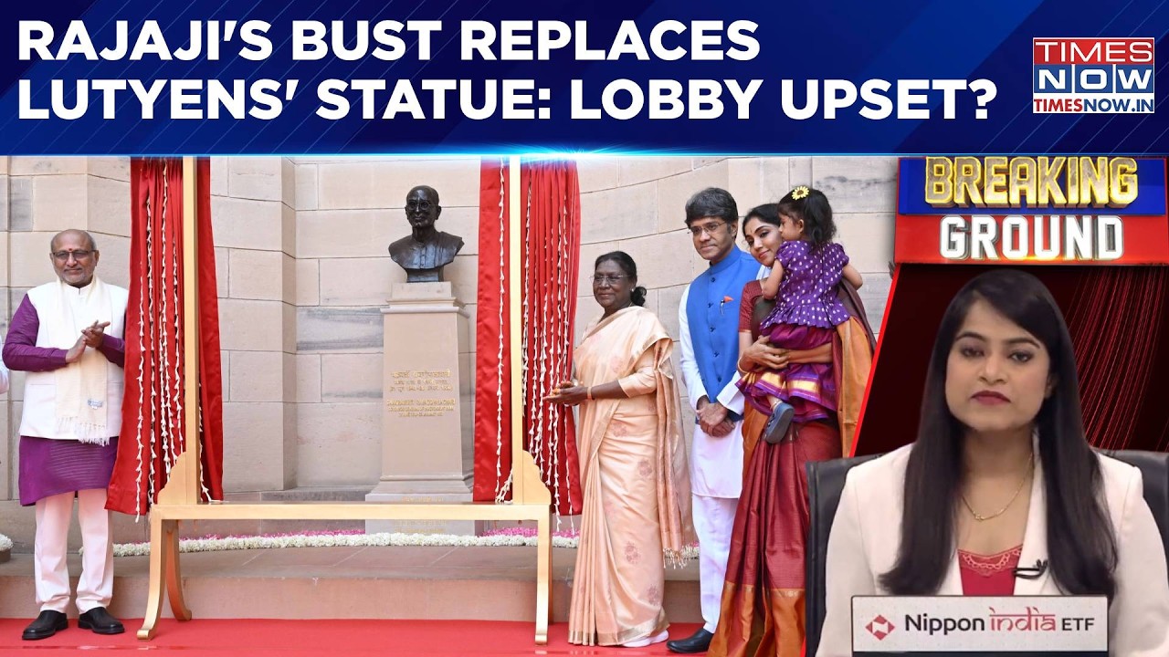 Row Over C Rajagopalachari's Bust Replacing Lutyens' Statue At Rashtrapati Bhavan; Lobby Upset?