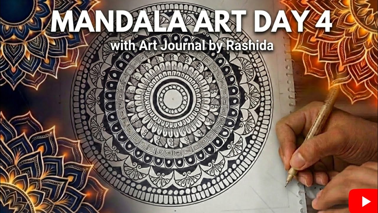Easy and simple mandala for beginners | mandala art |     #shorts #mandalaart #mandala #art #drawing