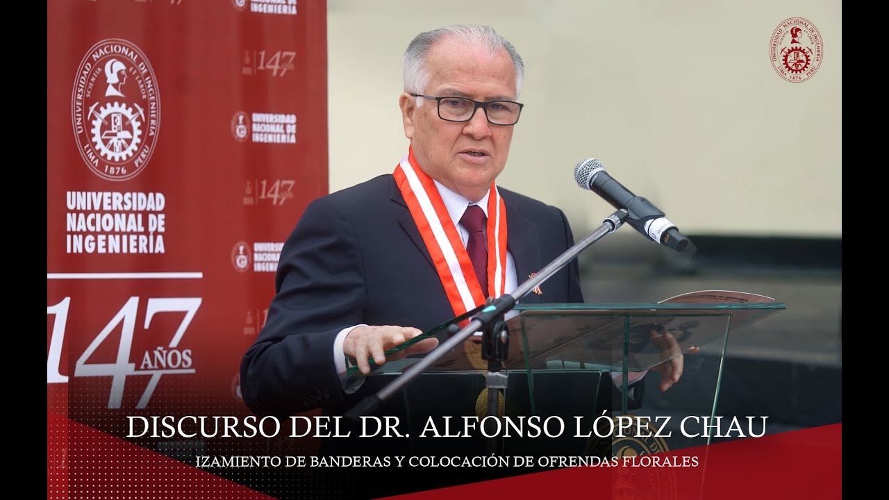 Discurso del Rector Dr. Alfonso López Chau