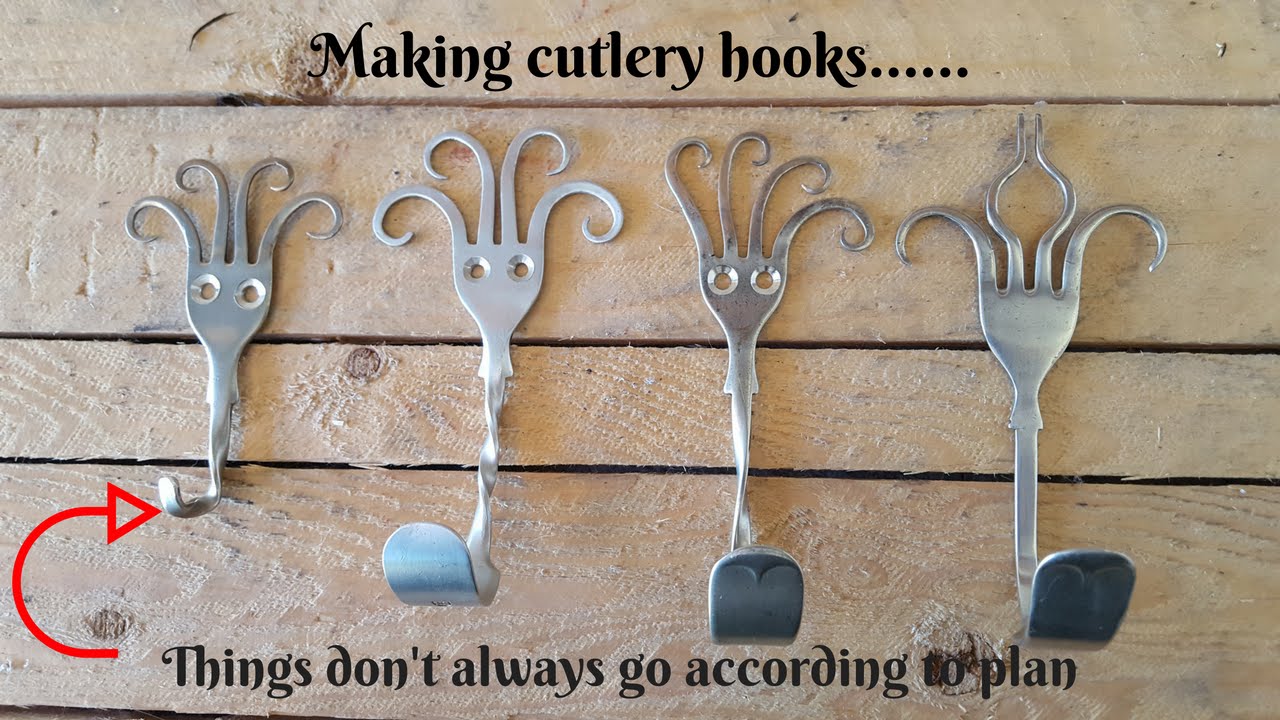 How to make Cutlery hooks