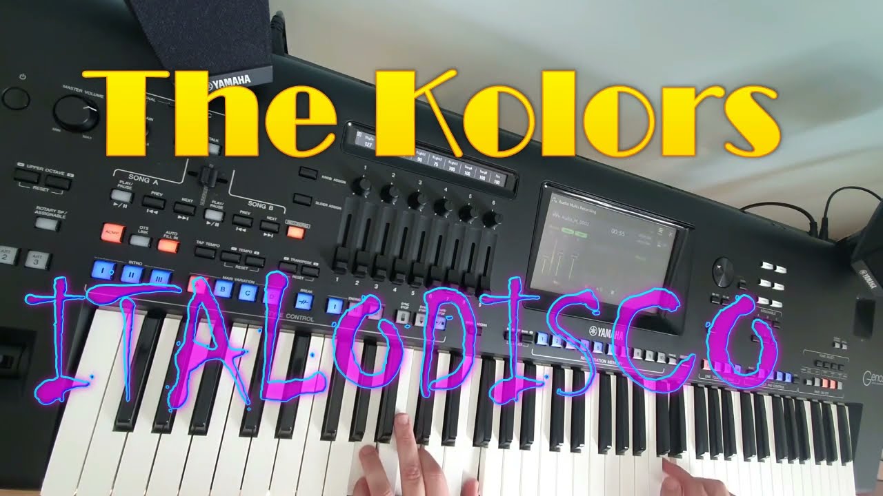 The Kolors - ITALODISCO ☆Yamaha GENOS☆