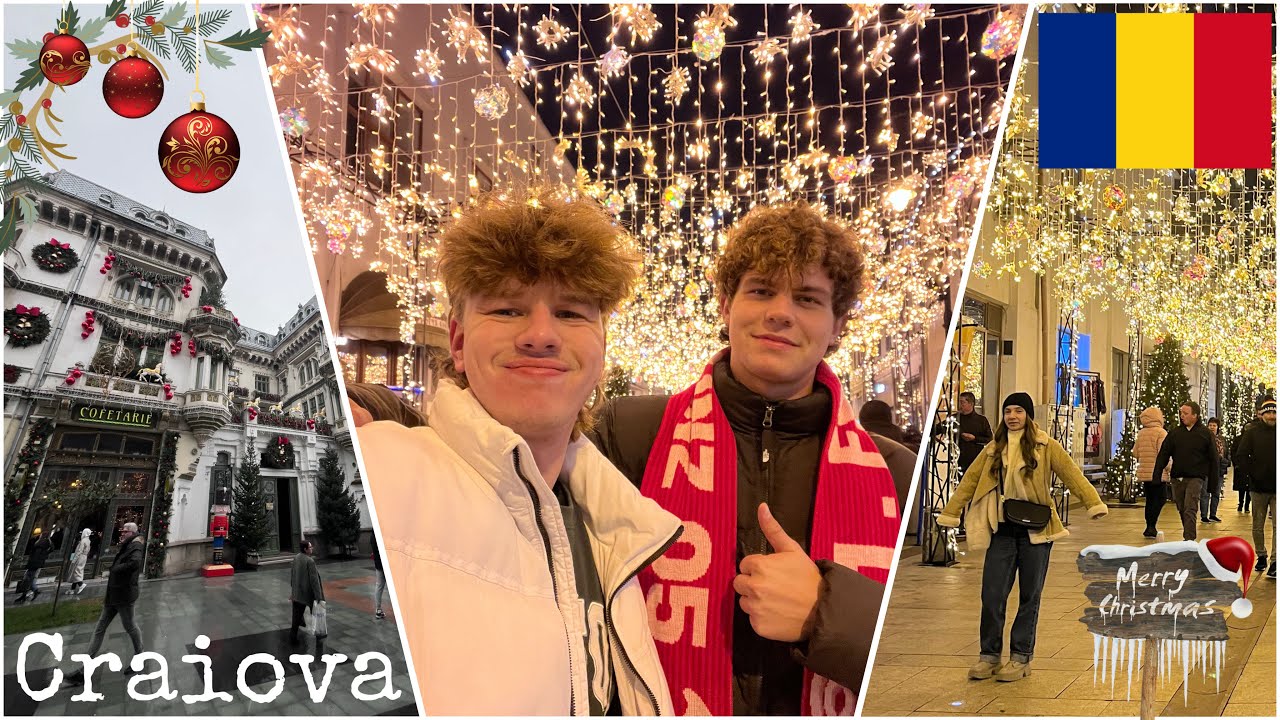 Most Beautiful CHRISTMAS MARKET in Europe: CRAIOVA
