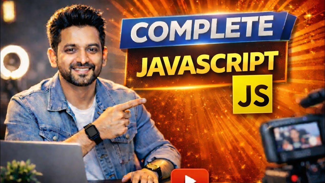 JavaScript Basics for Beginners | Variables, Functions & DOM (Hindi)