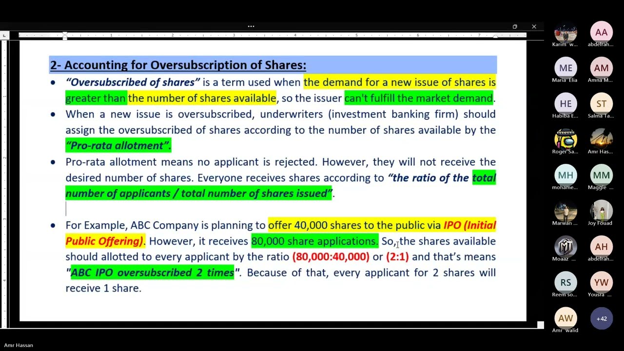 Amr Hassan - Corporations - Lecture 03 - Chapter 1 - Part 3