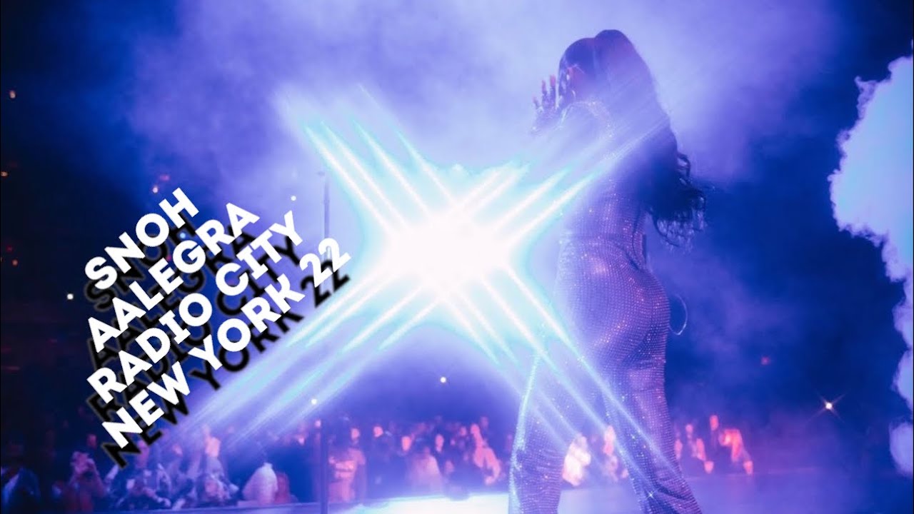 Snoh Aalegra Live - Ugh, These Temporary Highs Tour Radio City Music Hall New York 2022