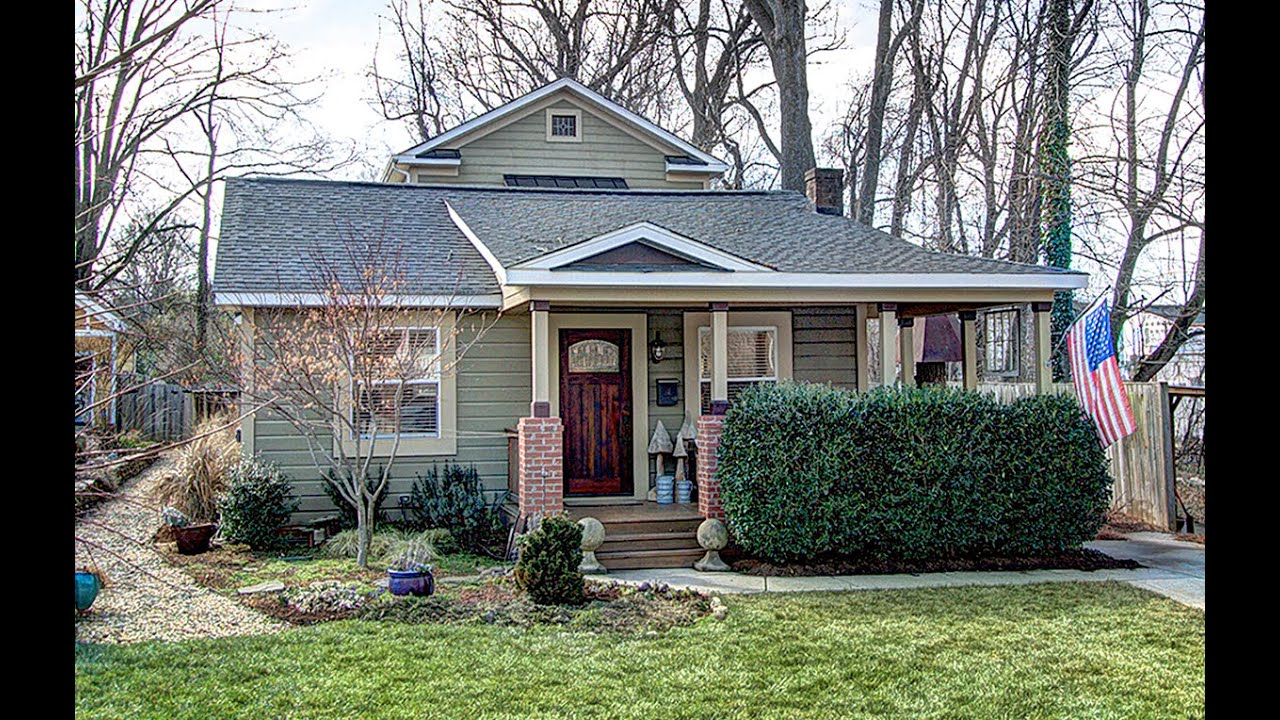 True Charlotte Arts District Bungalow at 900 Essex St