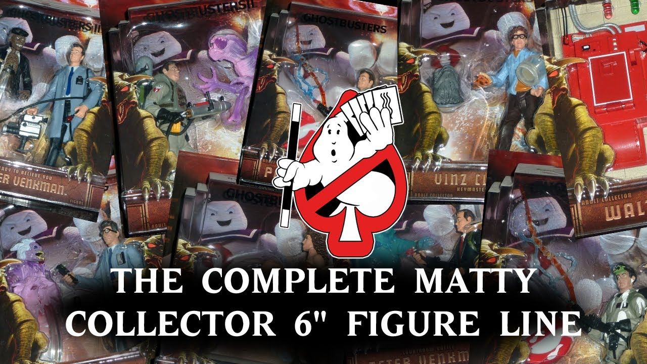 Ghostbusters - Matty Collector - The complete 6 inch figure line!!