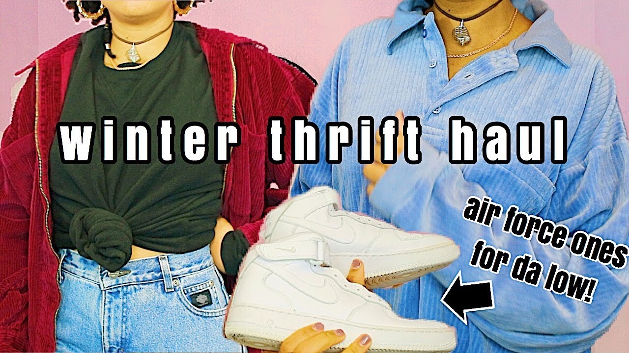 HUGE WINTER THRIFT HAUL & TRY ON | 2018 | olive chels