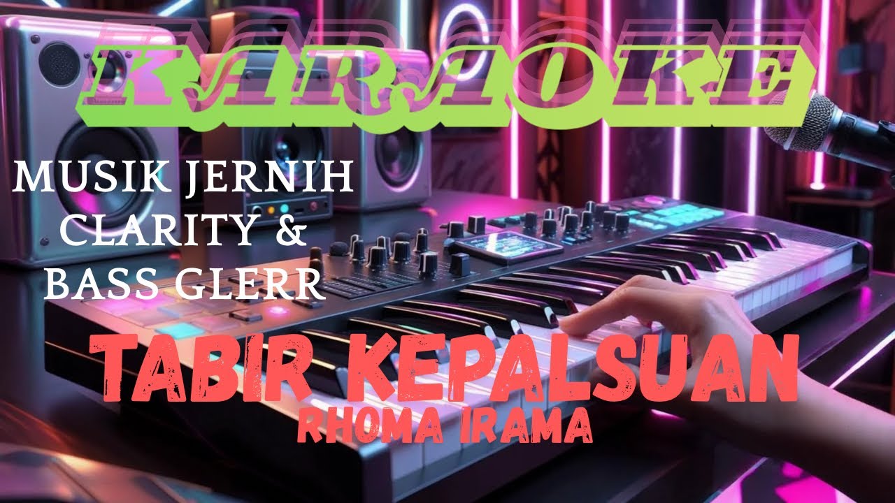 TABIR KEPALSUAN KARAOKE - rhoma irama musik original clarity 