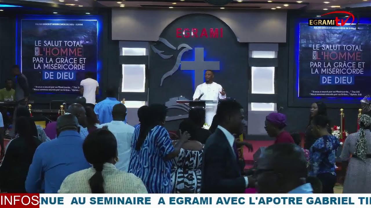 BIENVENUE AU SEMINAIRE D' EGRAMI AVEC L' APOTRE GABRIEL TIKIKO