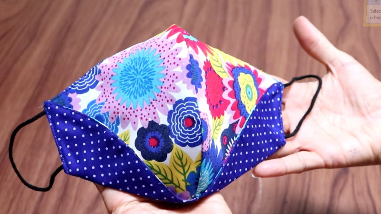 COMO HACER CUBREBOCAS - como hacer tapabocas casero con filtro - mascarillas de tela - barbijos