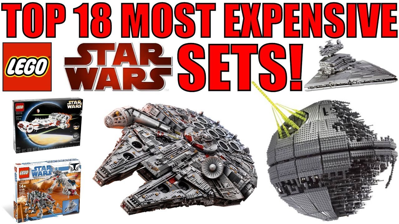 Top 18 MOST EXPENSIVE LEGO Star Wars Sets!