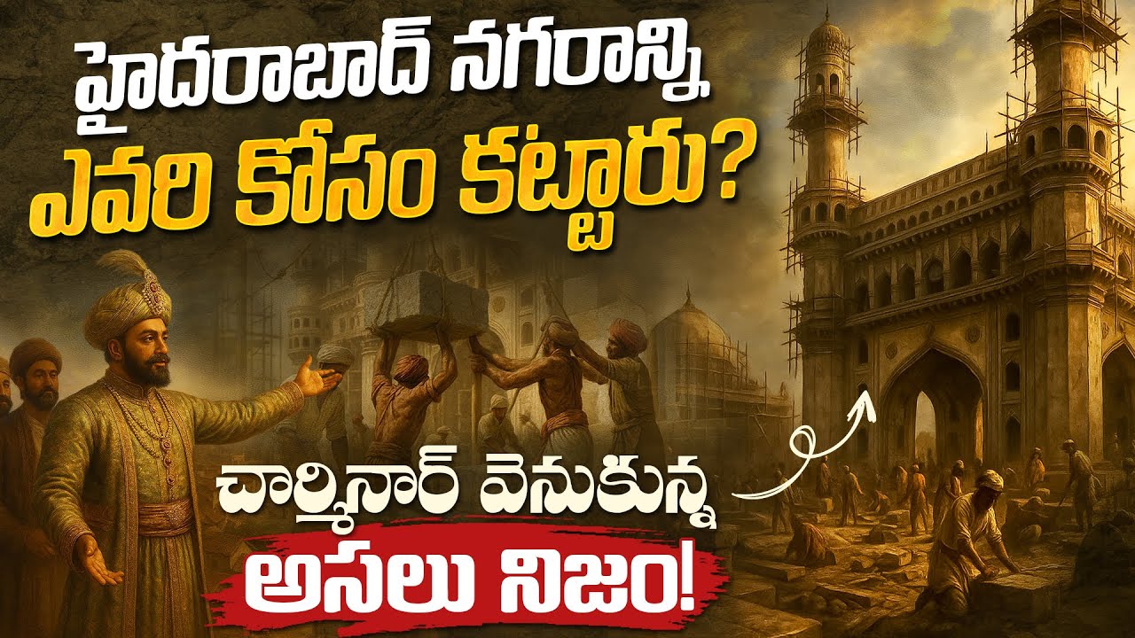 హైదరాబాద్ వెనకున్న అసలు నిజం..! | Why Charminar Was Built? Unknown History of Charminar | Aadhan