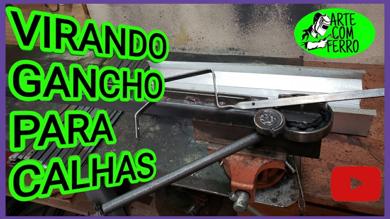 FAZENDO GANCHO PARA CALHAS