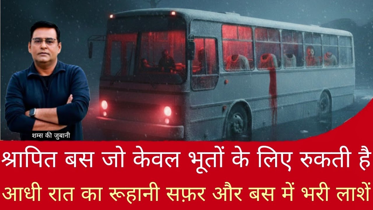 Crime Story | श्रापित बस जो केवल भूतों के लिए रुकती है | आधी रात का रूहानी सफ़र और बस में भरी लाशें