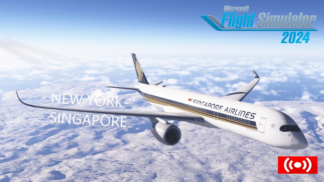 MFS2024 | NYC to Singapore SQ23 | A350-900 ULR | Longest distance flight in the world 19 h! | Part 2