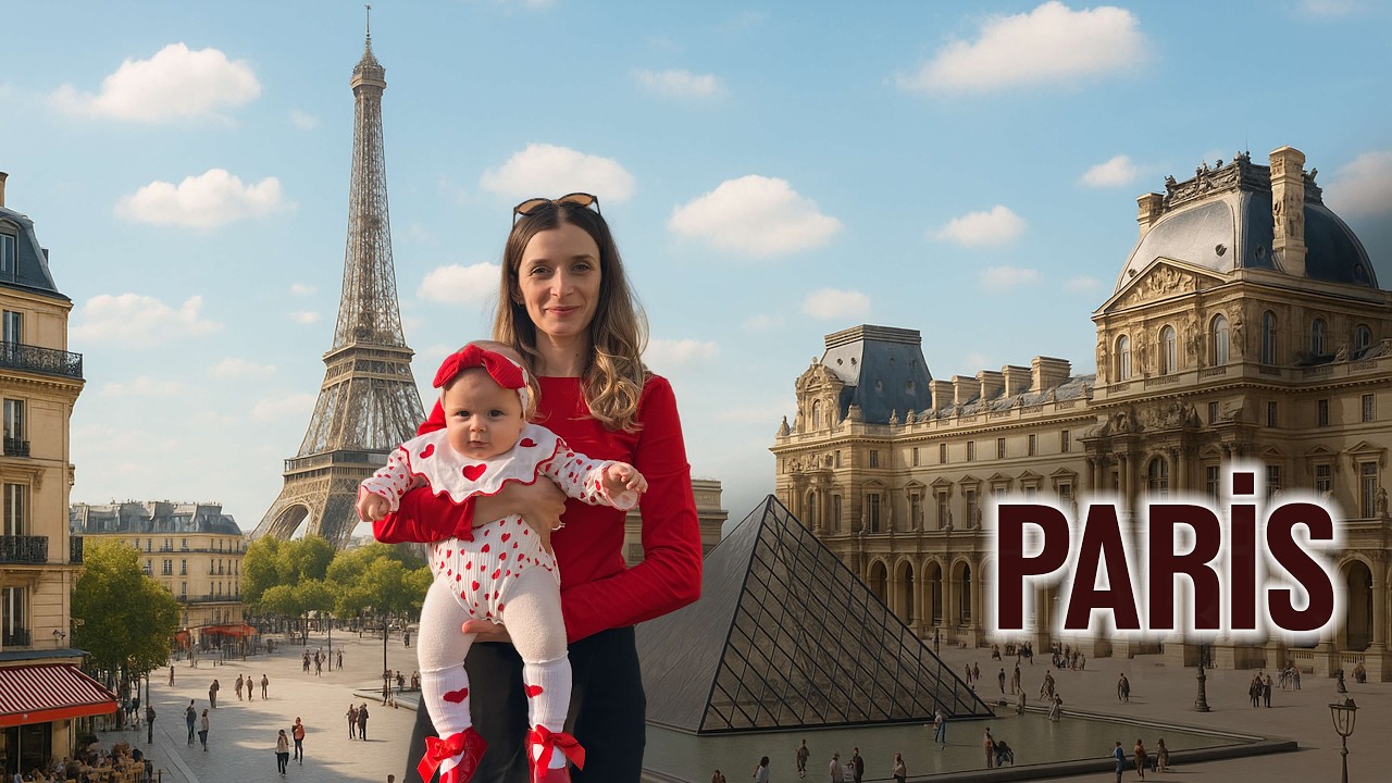 Paris VLOG -  Eyfel, Louvre, Salyangoz ve Şehrin En Ünlü Tatlıları! 🇫🇷✨