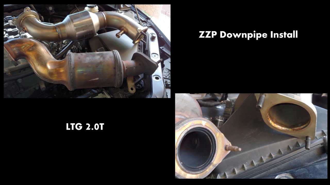Downpipe Swapped • ZZP • LTG 2.0T