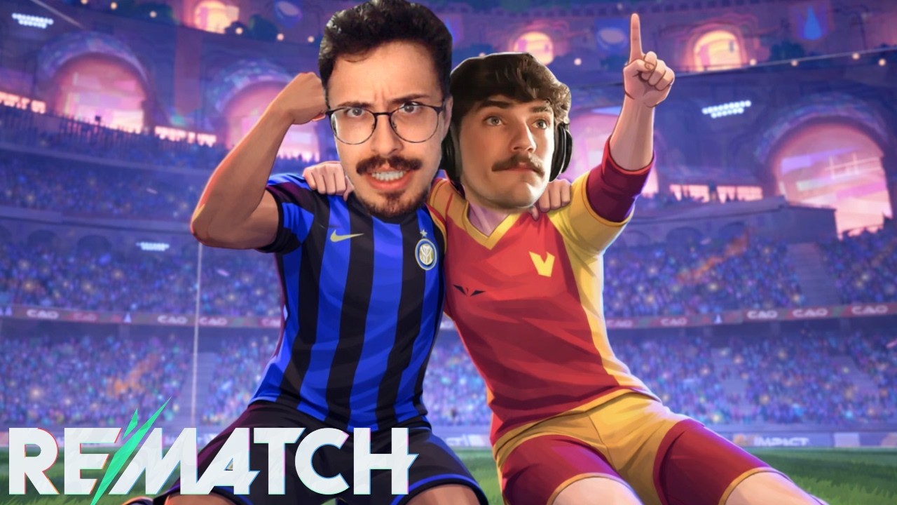 TEMOS A MELHOR DUPLA DE ATAQUE! - REMATCH com COLEGAS!