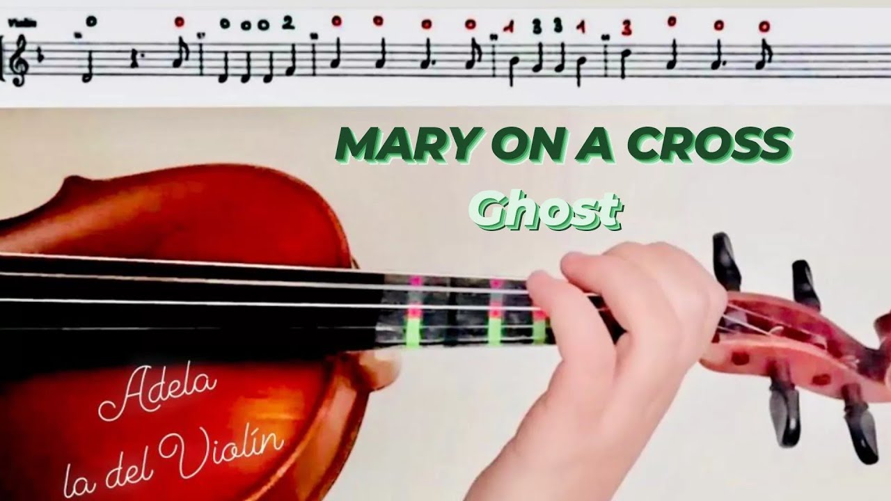 MARY ON A CROSS, GHOST (VIOLIN+PARTITURAS+AUDIO)